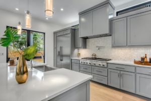wooden kitchen cabinetry