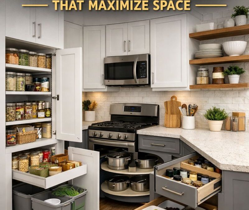 Small Kitchen? Big Cabinet Ideas That Maximize Space